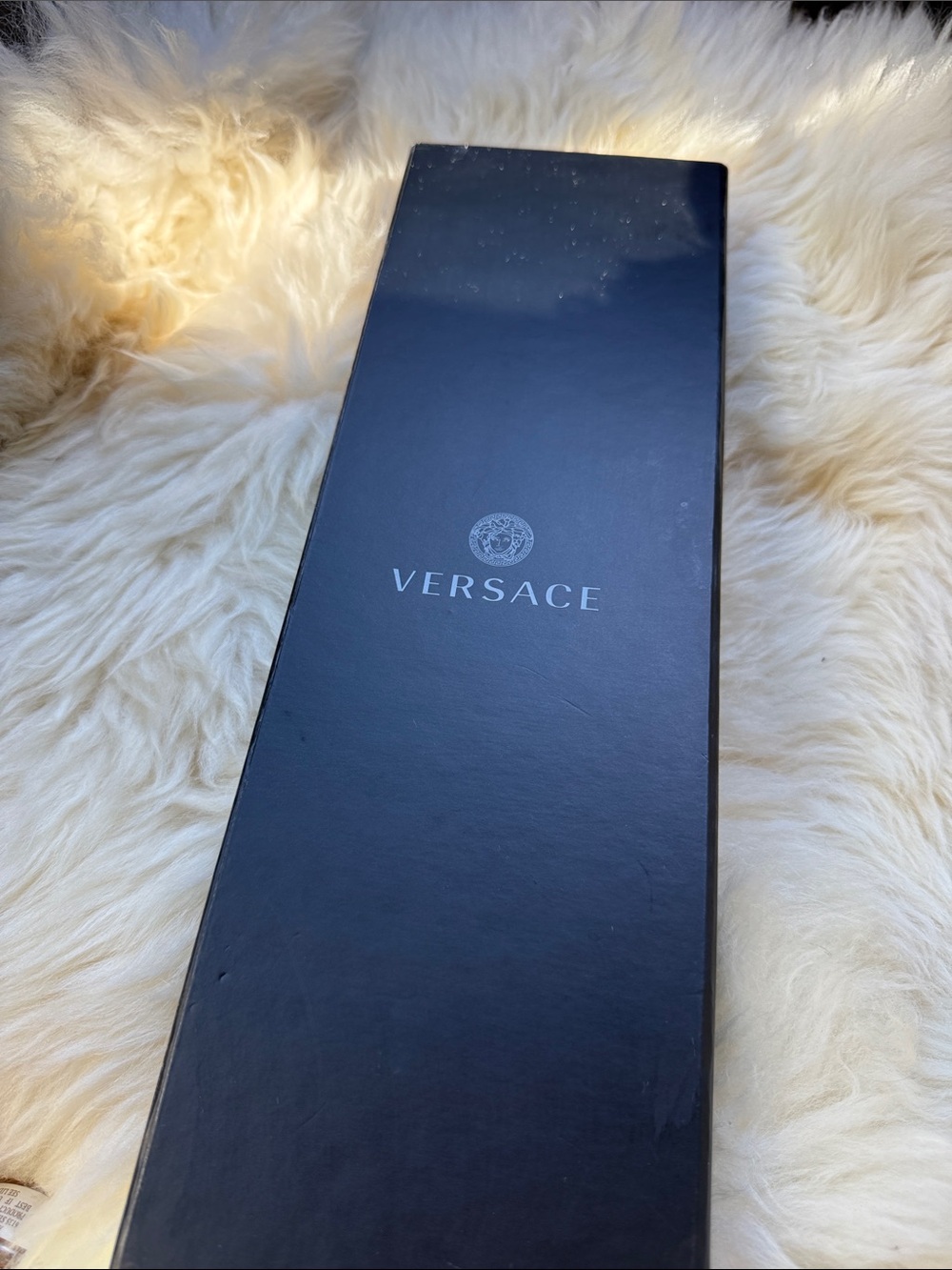 Versace Black Men's Tie Presentation Box